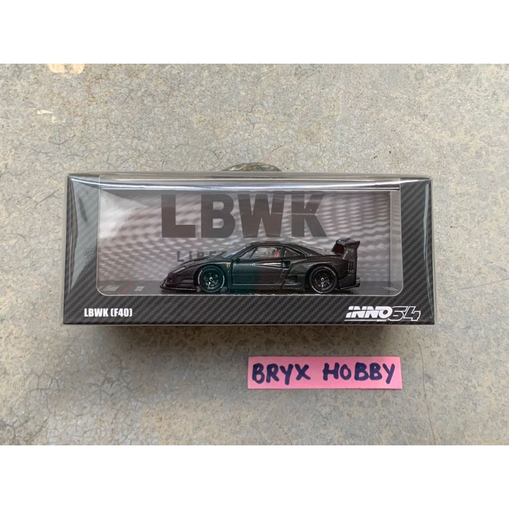 Inno LBWK F40 Full Carbon #IN64LBWKF40FC (1:64) | Shopee Malaysia