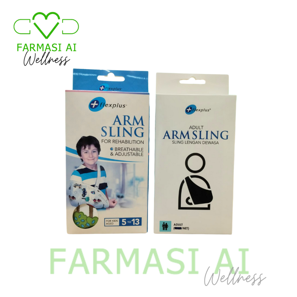 Flexplus Arm Sling (Adults / Kids) | Shopee Malaysia