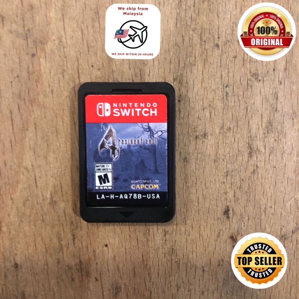 NINTENDO SWITCH GAMES / RESIDENT EVIL TRIPLE PACK 100% ORIGINAL USED |  Shopee Malaysia