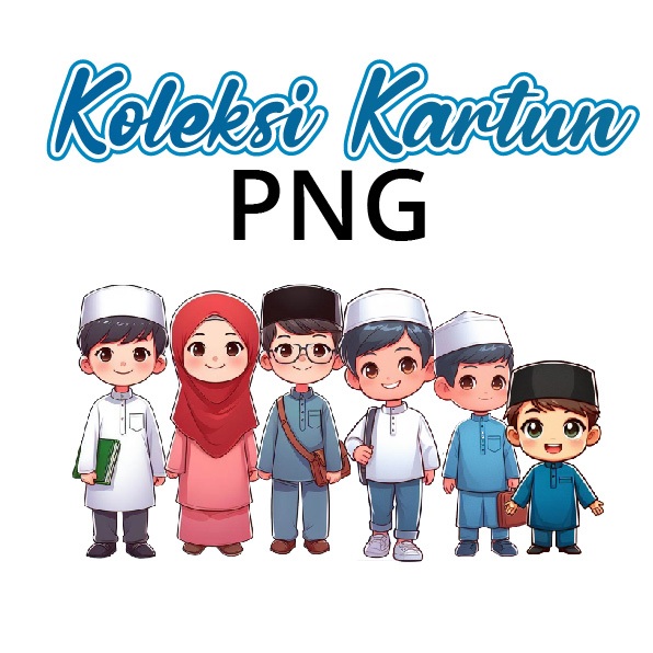 Koleksi Kartun Malaysia PNG | Shopee Malaysia