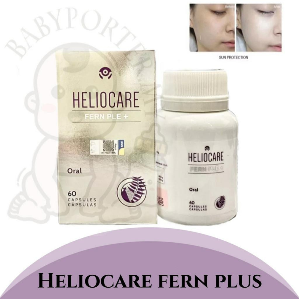 Heliocare Fern Plus 240mg (60 capsules)/Actiz-Glo/Fernblock | Shopee ...