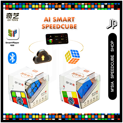 [JPEARLY] Qiyi Smart Cube / QY AI Smart Speedcube / 3x3 Cube Bluetooth ...