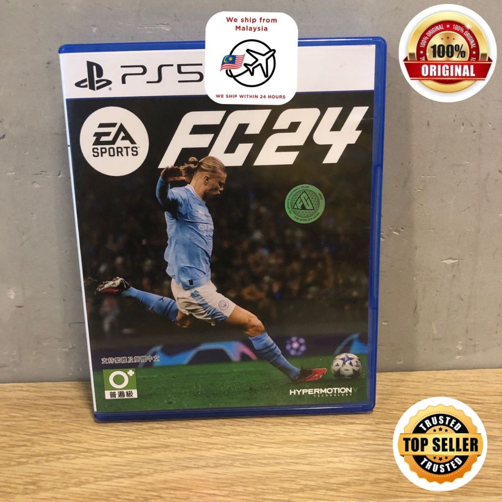 FC 24 FIFA 2024 PS5 4K GAME 100% ORIGINAL USE | Shopee Malaysia