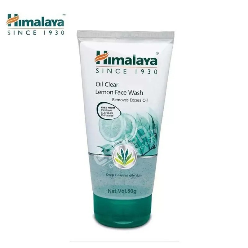 Himalaya Herbals Oil Control/Oil Clear Lemon Face Wash, 50ml Shopee