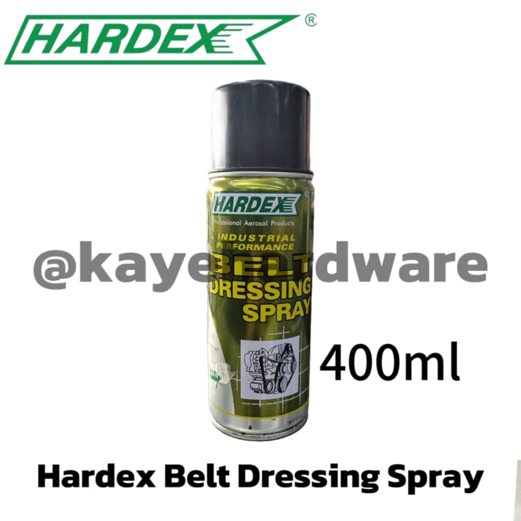HARDEX BELT DRESSING SPRAY 400ML Shopee Malaysia