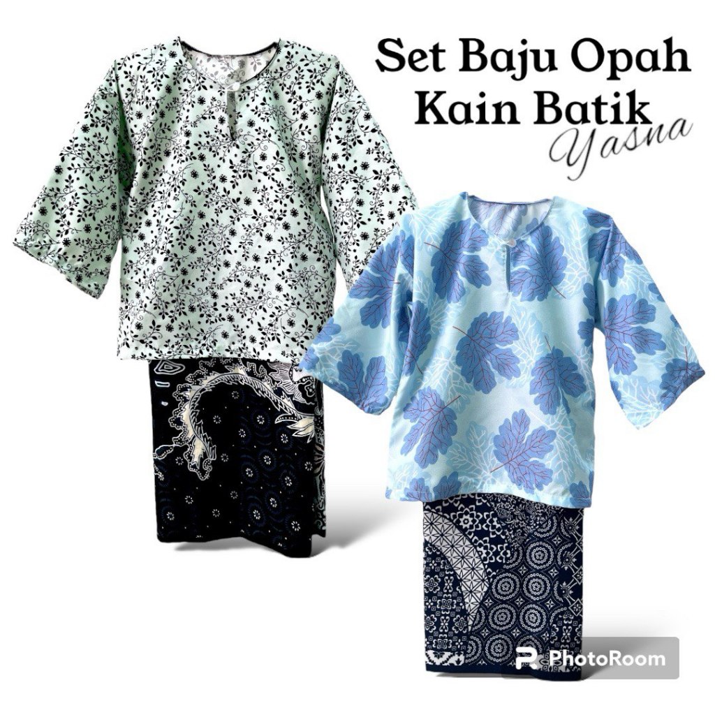 Set Baju Opah Kain Batik Baju Budak Perempuan VOL-1 | Shopee Malaysia