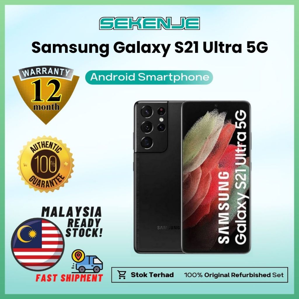 Malaysia Samsung Galaxy S21 Ultra 5g 512gb 16gb Ram Samsung Galaxy