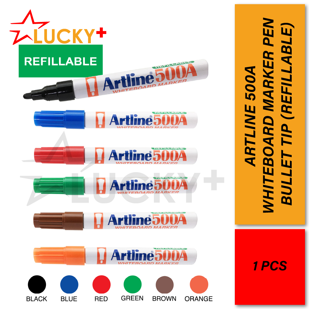 Artline 500A Whiteboard Marker Medium Point (2.0mm) (1'pcs ...