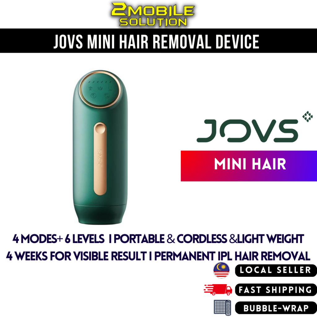 JOVS Mini Wireless IPL Hair Removal Device [4 Modes + 6 Levels I