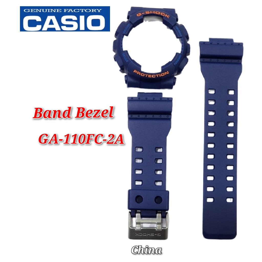 Casio G Shock GA 110FC 2A Replacement Parts Band and Bezel Shopee Malaysia