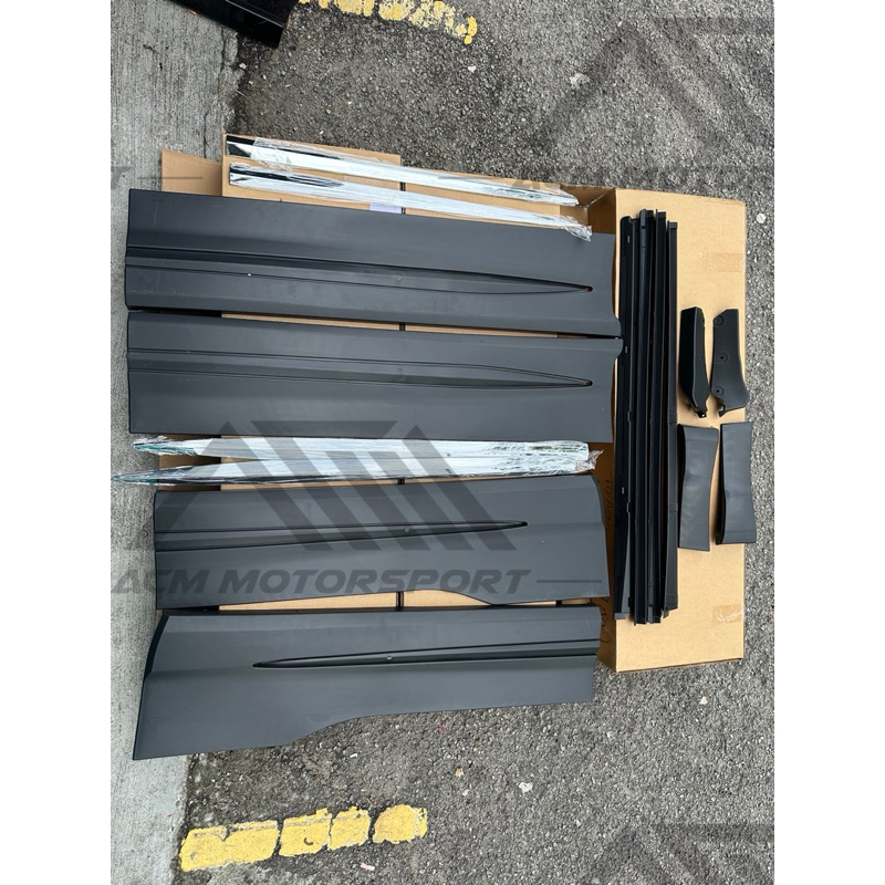 Toyota alphard vellfire anh30 ggh30 20152024 door panel side skirt set