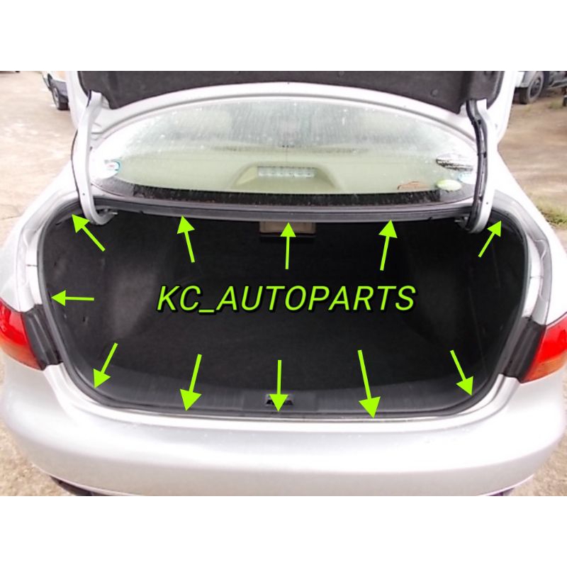 NISSAN SENTRA 1995 - 2013 b14 n16 REAR BOOT BONNET RUBBER BELAKANG ...
