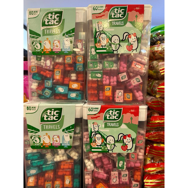 TIC TAC 60 MINI BOXES 228g ALL FLAVOUR Shopee Malaysia