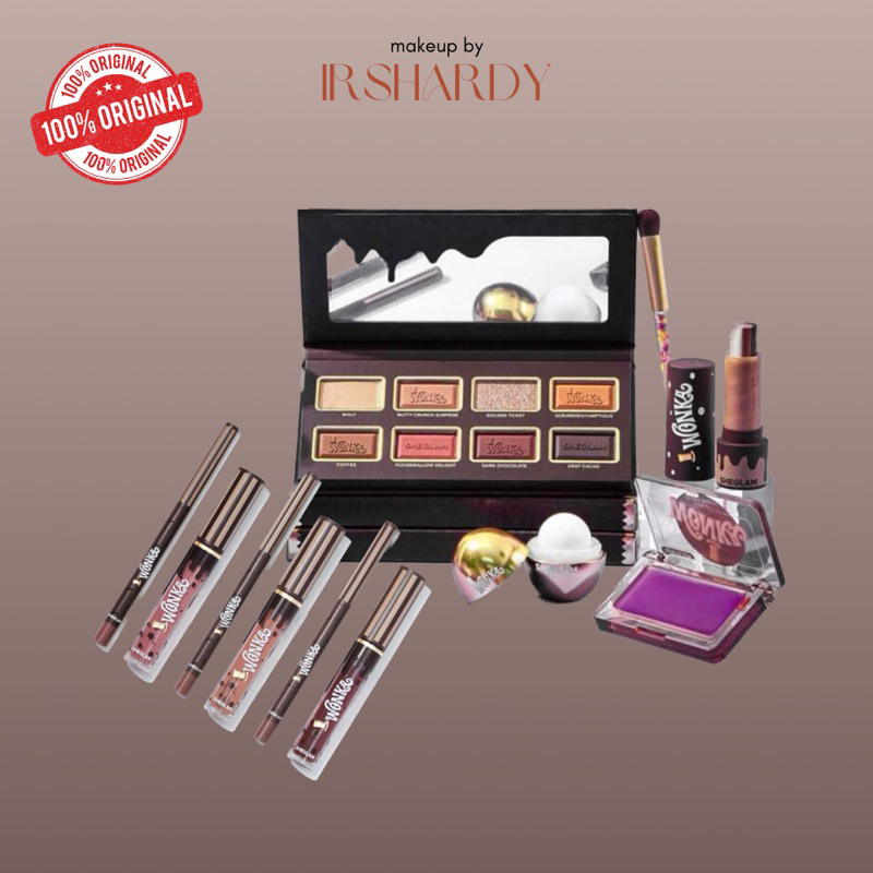 PREORDER SHEGLAM Willy Wonka Full Collection Makeup Set | Shopee Malaysia