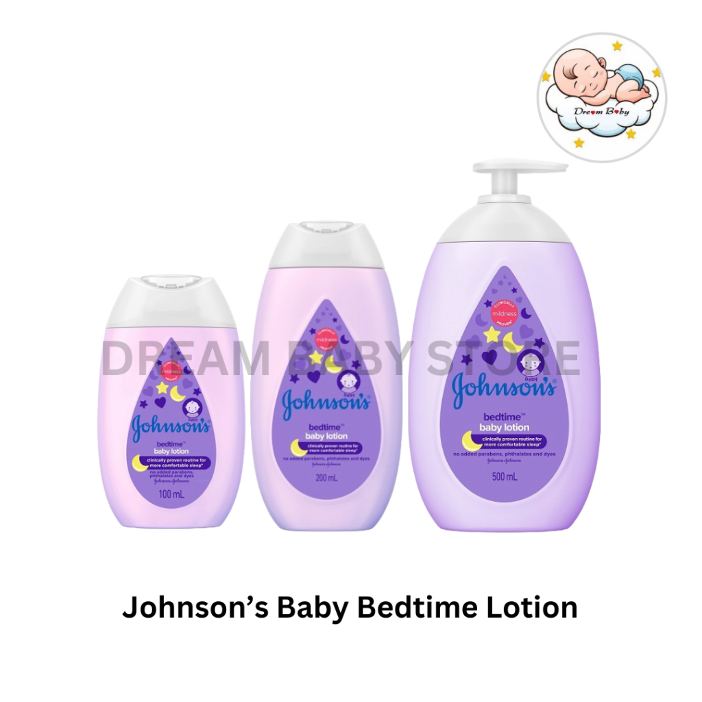 Johnson's Baby Bedtime Lotion [100ml / 200ml / 500ml] | Shopee Malaysia