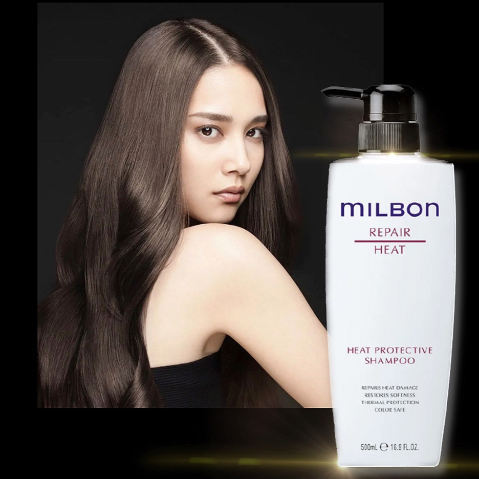 Milbon New Repair Heat Hair Treatment Home Care Series Japan 500ml ...