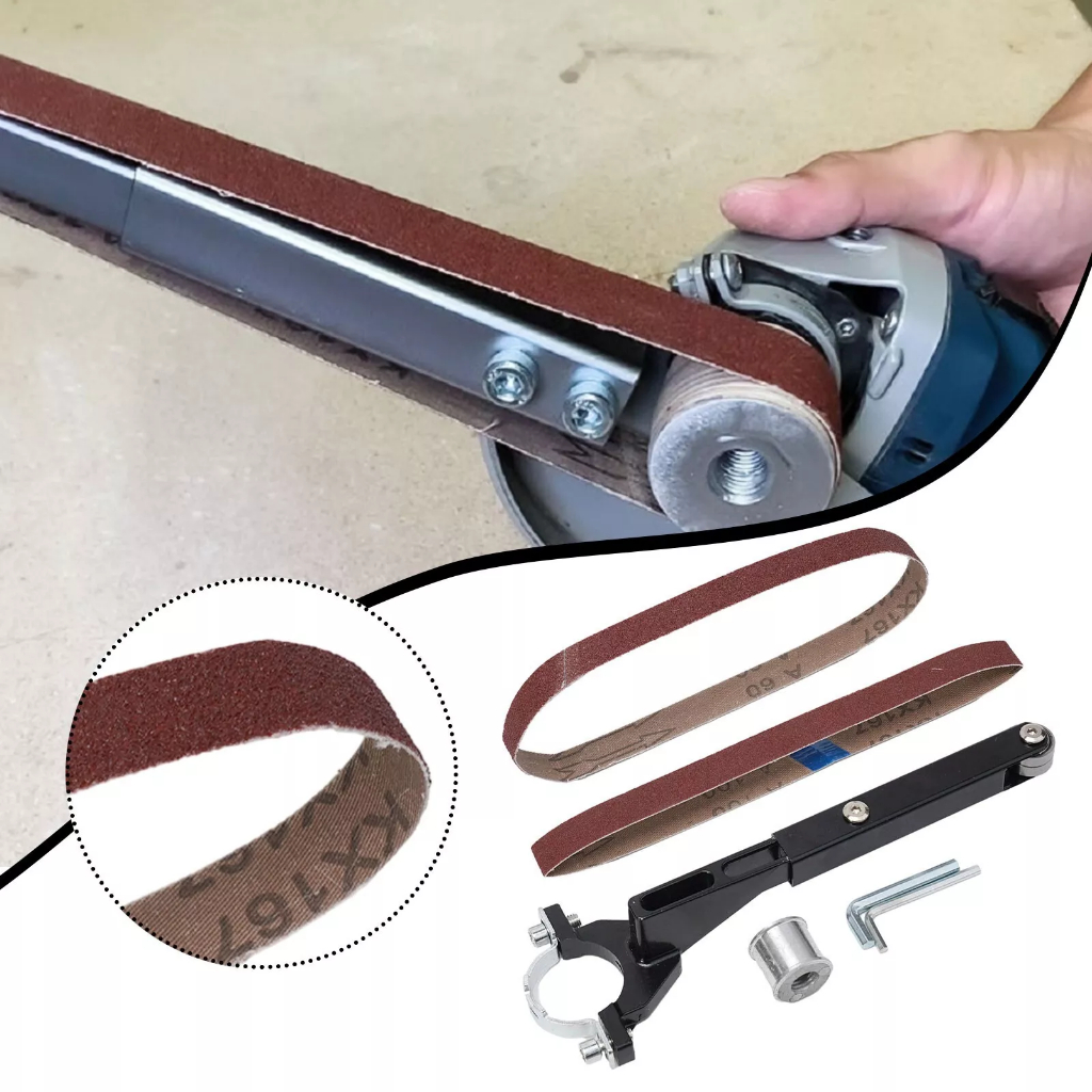 MKR Angle Grinder Convert Sander Machine Sanding Belt Adapter Head