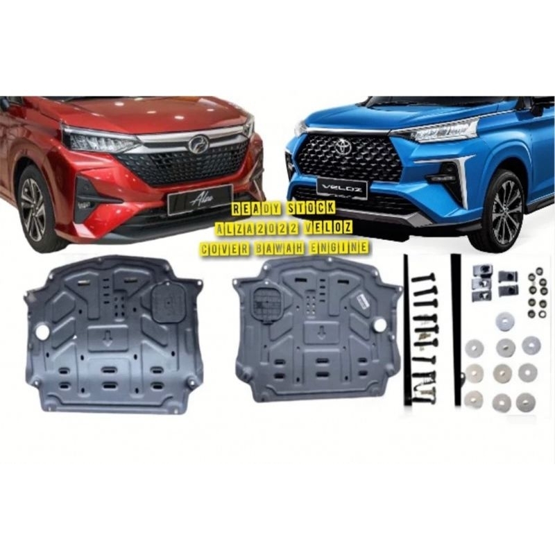 PERODUA ALZA 2022 / TOYOTA VELOZ ENGINE LOWER UNDER COVER PROTECTION