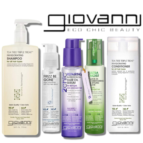 GIOVANNI AirTurbo Styling Foam Repairing Hair Oil Serum
