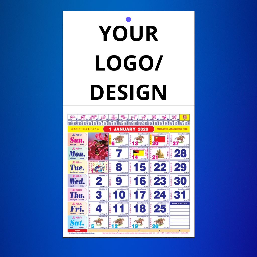 Custom Calendar 2025 | Shopee Malaysia