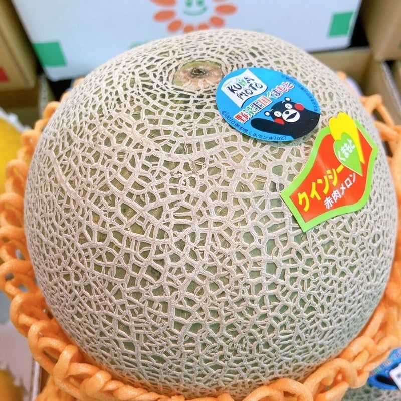 [most Luxury 極品] Japan Kumamoto Quincy Melon Seeds Benih 5 Pcs [極品 