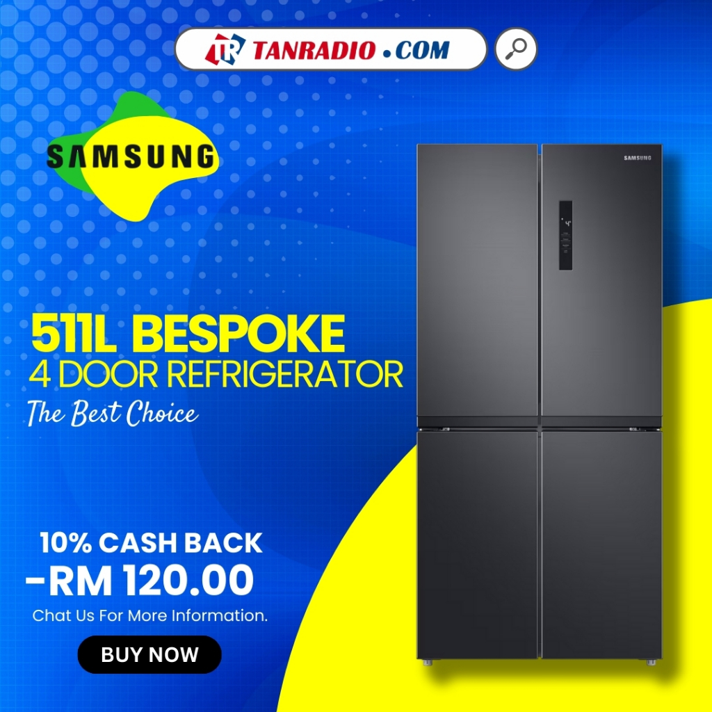 Samsung Inverter 4 Door Fridge Side by Side Refrigerator Mulyi Door