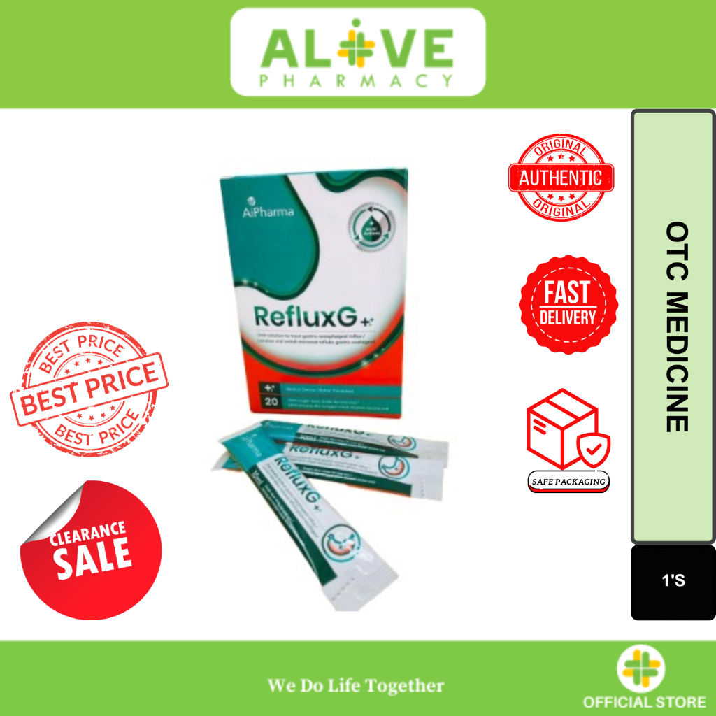 REFLUX G MULTI ACTION SACHET 10ML 1'S SACHET SHORT EXPIRY SEPT 2024