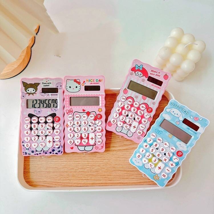 1pc Sanrio Family Maze Pinball Calculator Solar Cute Cartoon | 🌸READY ...