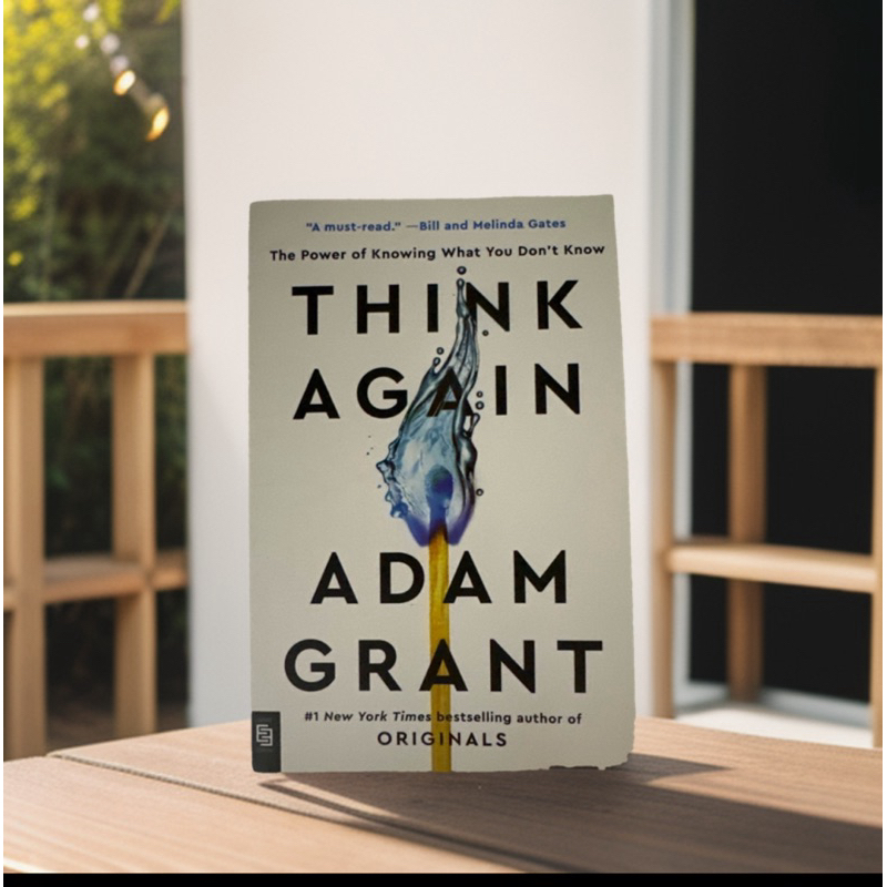 (Ready Stock) Think Again : The Power of Knowing What You Don't Know ...