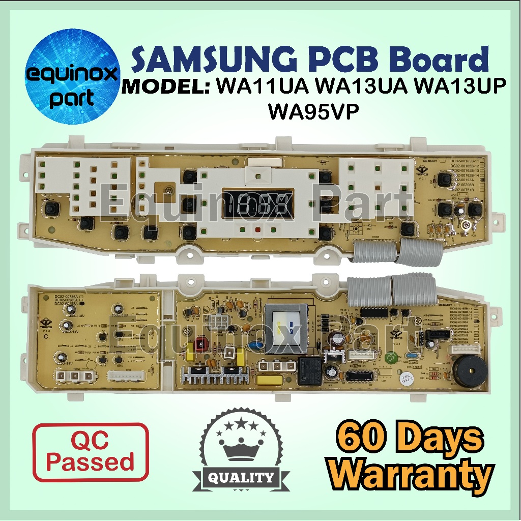 WA11UA WA13UA WA13UP WA95VP SAMSUNG Washing Machine PCB Board | Shopee ...