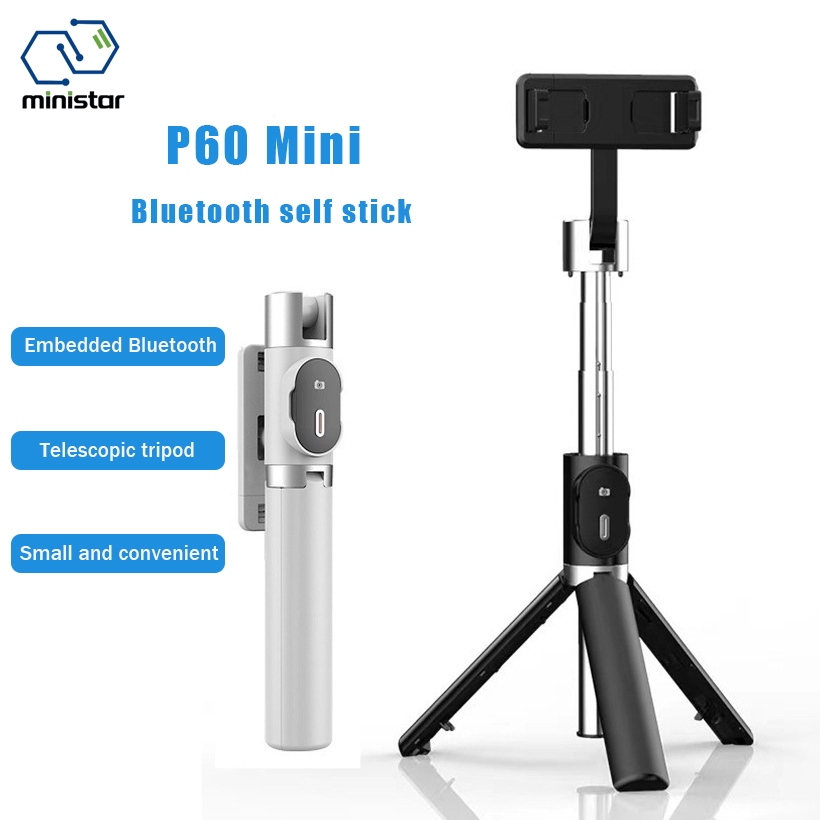 P60 Horizontal and Vertical Shooting Bluetooth Remote Control Selfie ...