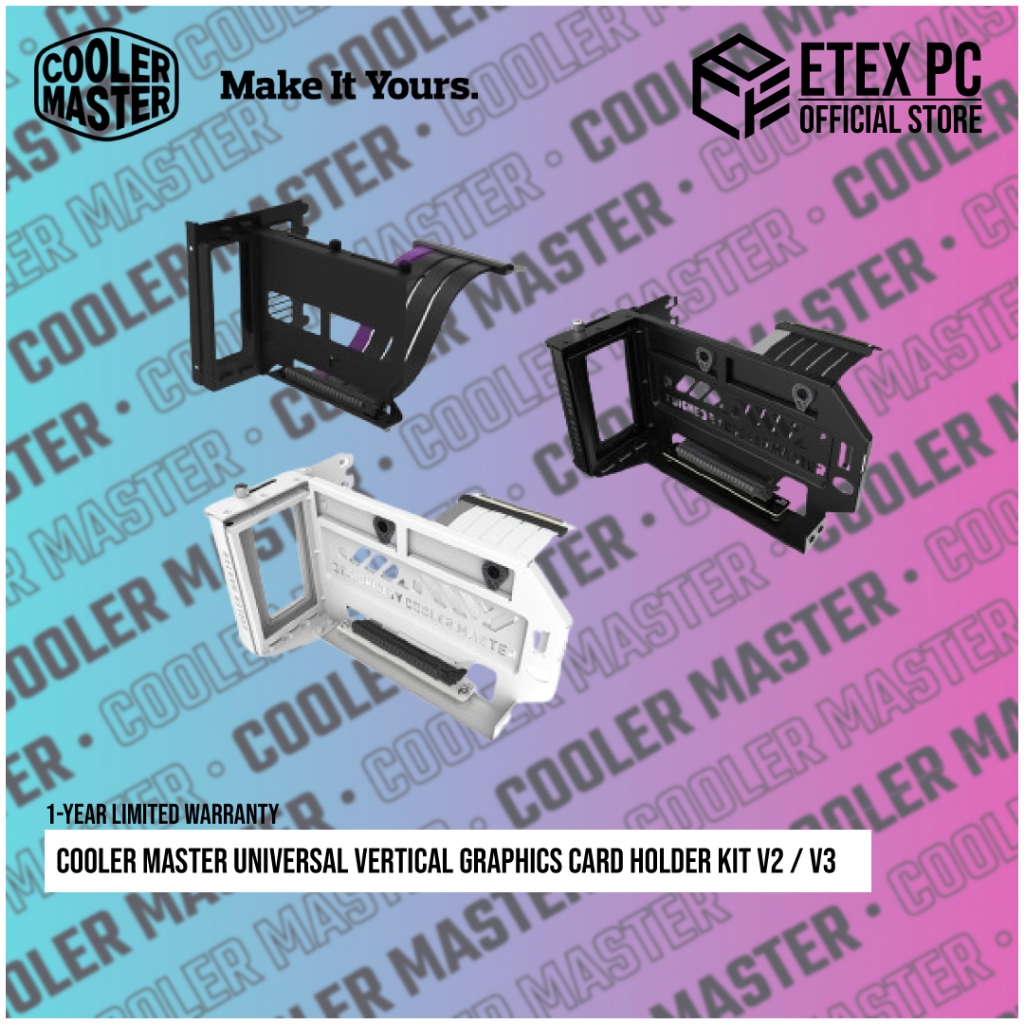 Cooler Master Universal Vertical Graphics Card Holder Kit V2 / V3 ( Pcie4.0 ) Shopee Malaysia