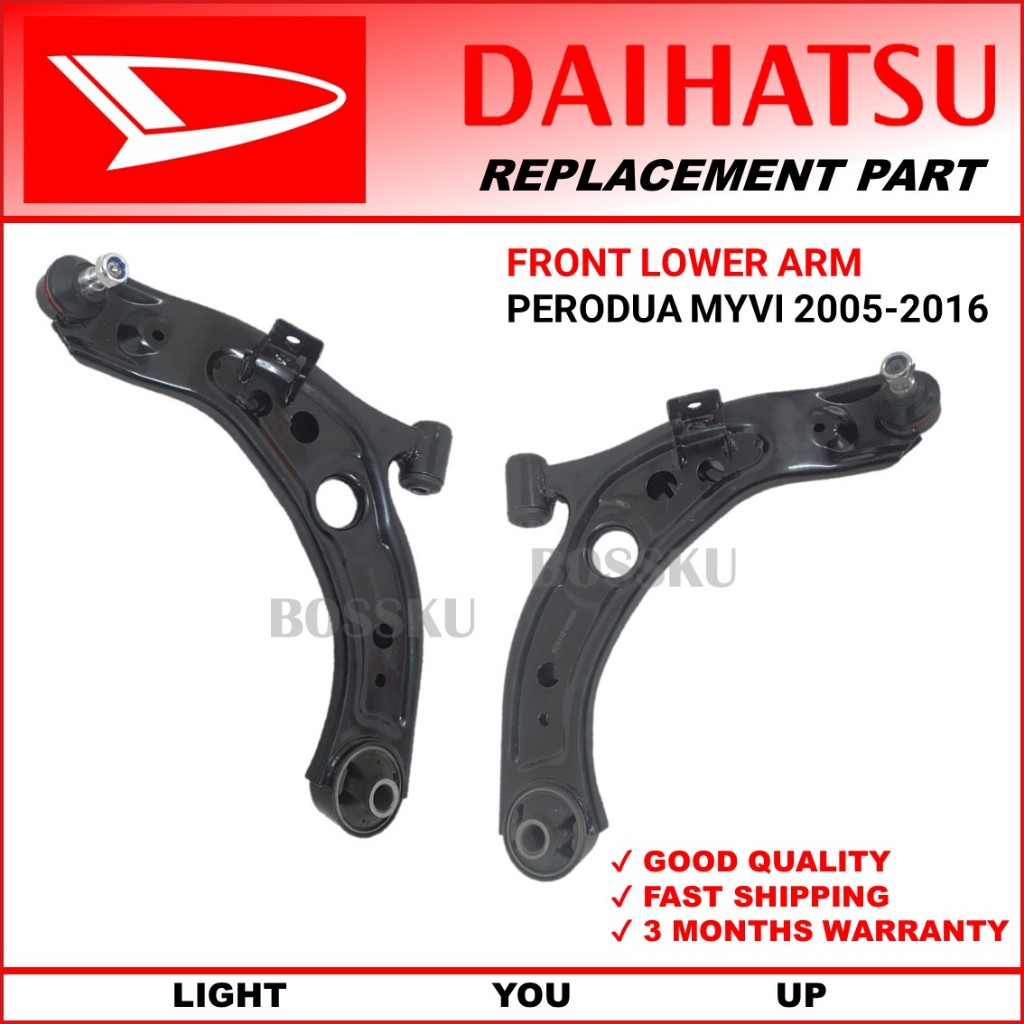 DEPAN FRONT LOWER ARM PERODUA MYVI 2005-2016 SET PCS