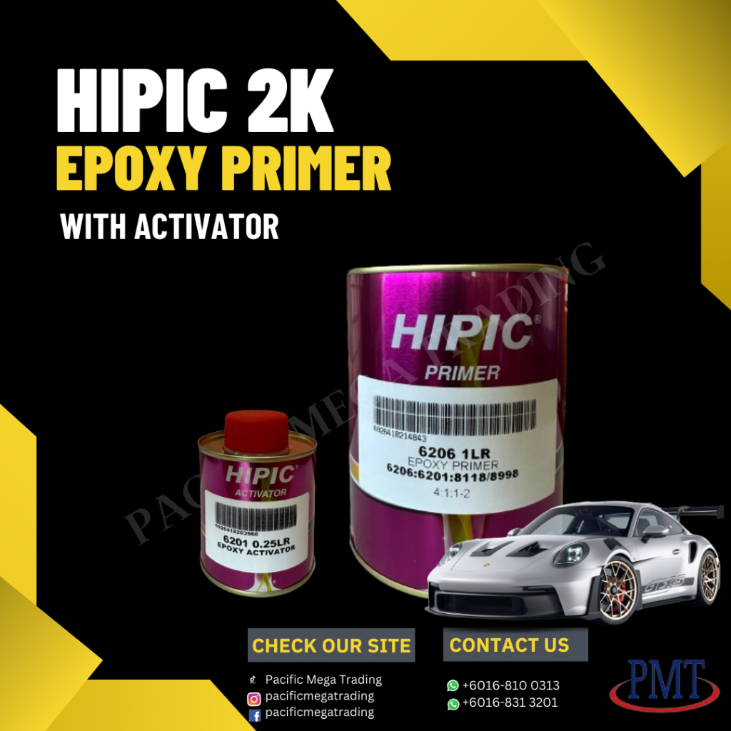 HIPIC 2K EPOXY PRIMER | Shopee Malaysia