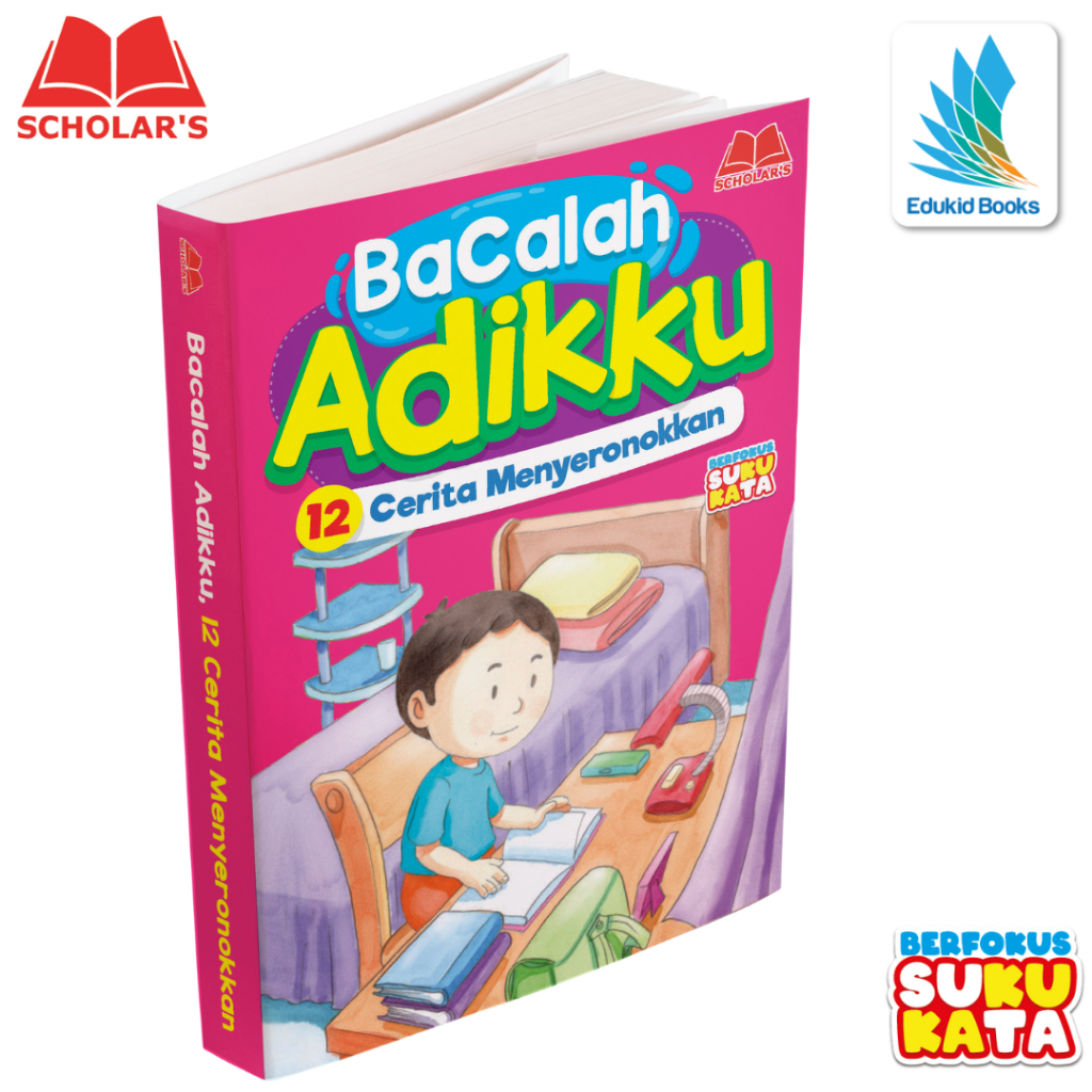 Bacalah Adikku 12 Cerita Menyeronokkan - Buku Belajar Membaca ...