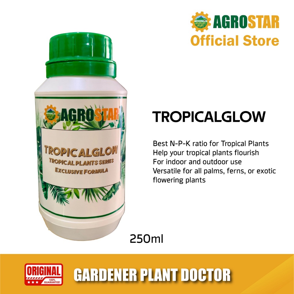 AgroStar TropicalGlow Series Exclusive Formula for Home Gardening 3-1-2 ...