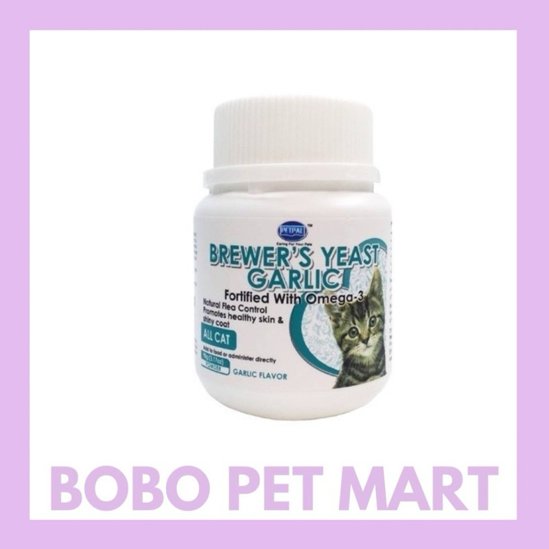 Petpal Brewer’s Yeast Garlic For Cat 90G | Shopee Malaysia - Cat Flea Prevention Using Brewer'S Yeast And Lemon Balm