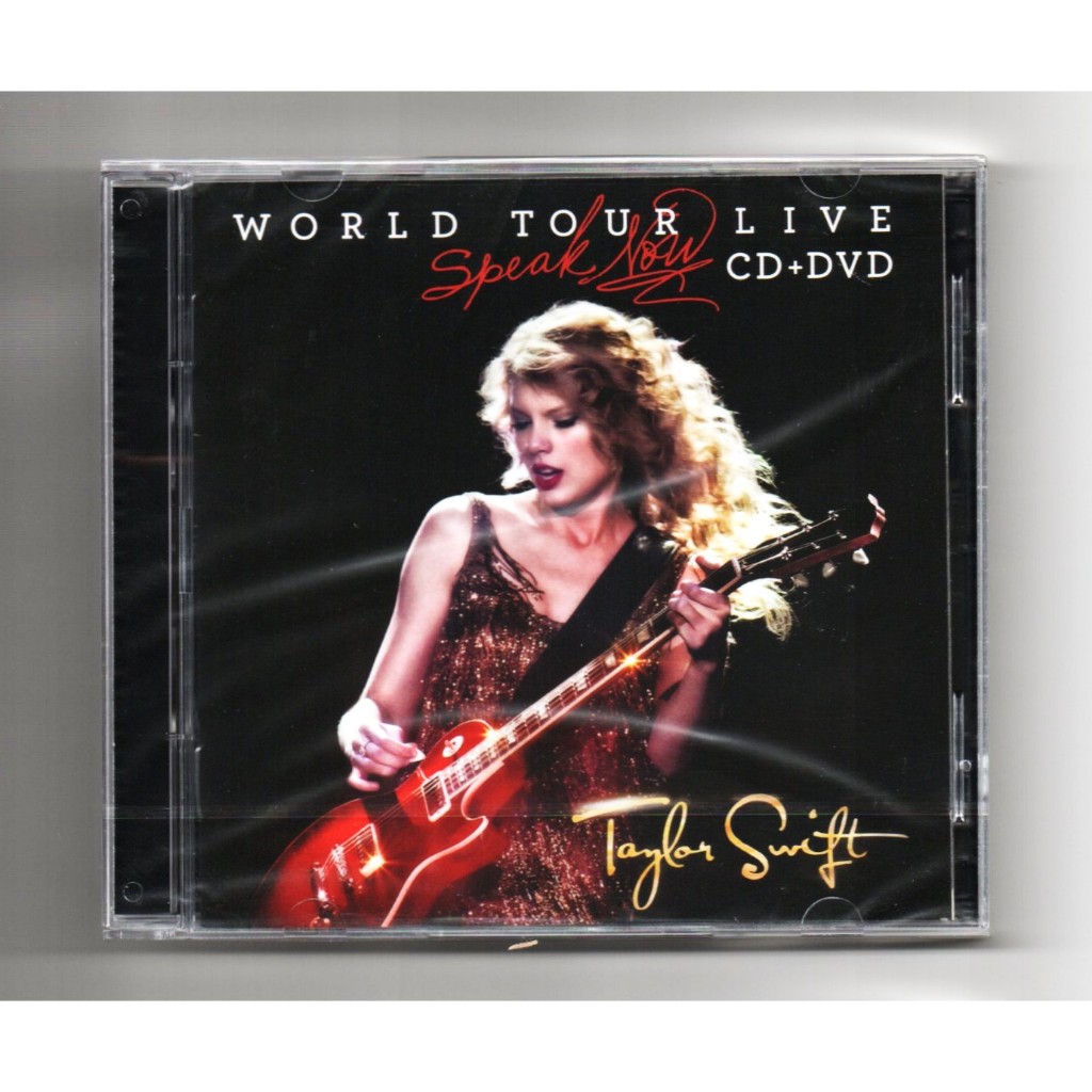 Taylor Swift - Speak Now - World Tour Live ( CD + DVD ) *** EU Press ...