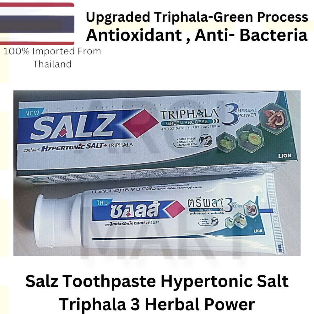 Ubat Gigi 3 Herbal Power(Thai Famous-SALZ)/Toothpaste Herbal ...