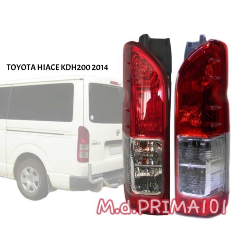 TOYOTA HIACE KDH200 2005 2014 TAIL LAMP /REAR LIGHT | Shopee Malaysia