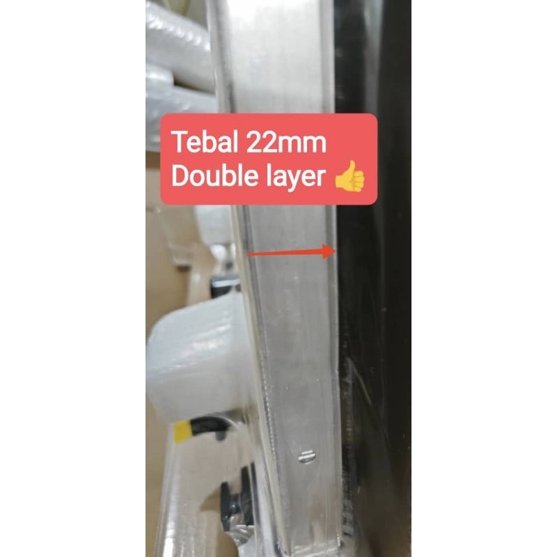 proton lriz persona vvt radiator tangki air double layer 22mm | Shopee ...