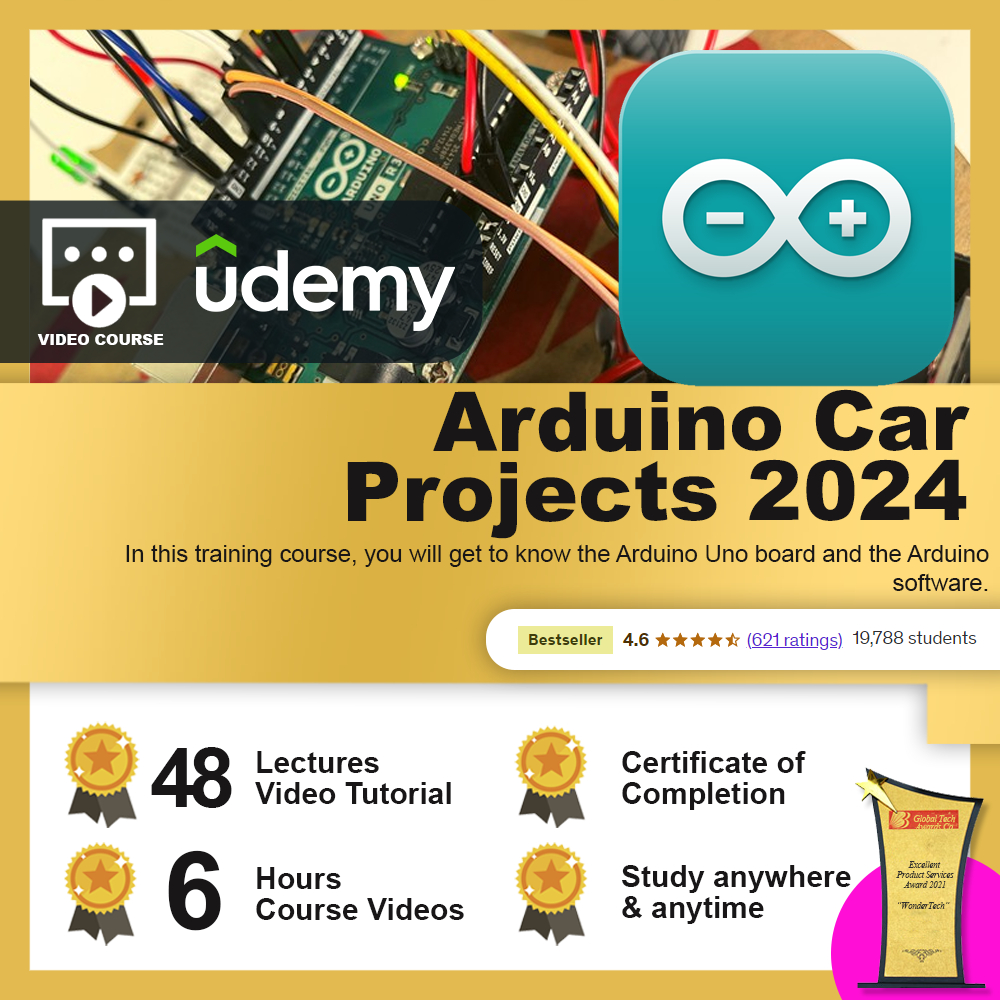 [Video Course] Arduino Car Projects | Shopee Malaysia