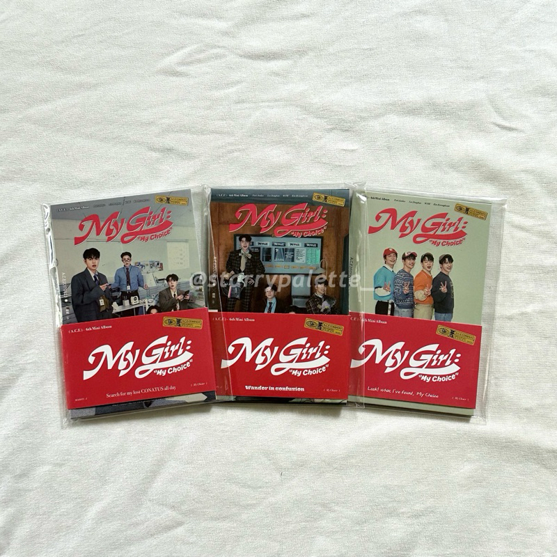 A.C.E - 6th Mini Album [My Girl : My Choice]  My Girl Season 2 Wander In Confusion