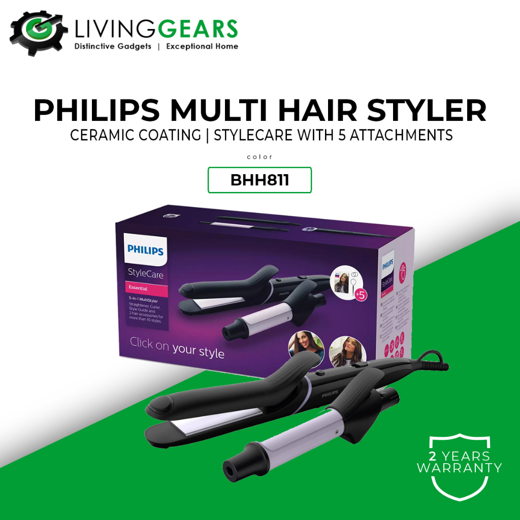 Multi Styler Philips Innovation Hair Straightener New In Multi