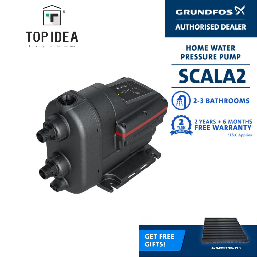 GRUNDFOS SCALA 2 3-45 Compact Self Priming Booster Water Pump With ...