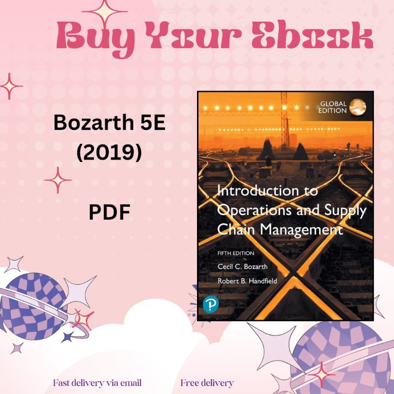 Introduction to Operations & Supply Chain Management 5E (2019) | Shopee ...