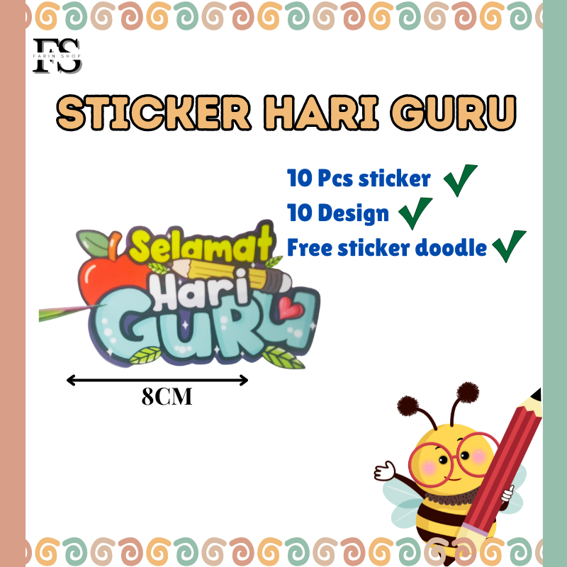 Hadiah Hari Guru 🔥sticker Hari Guru 🔥murah Shopee Malaysia 