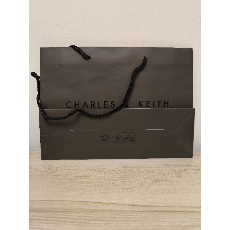 Preloved Charles Keith Dust Bag Paper Bag