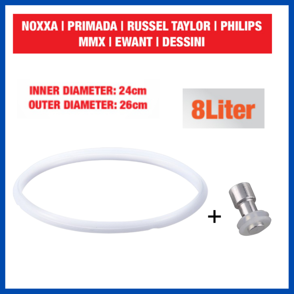 Noxxa Liters Electric Pressure Cooker Silicone Seal Belt, Spare