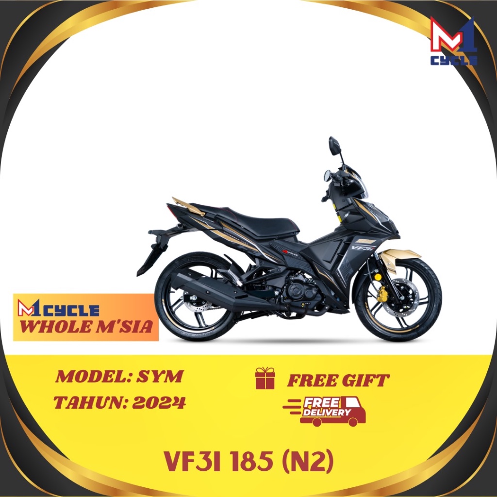 SYM VF3I 185 (N2) | SYM 185 | SYM VF3 | SYM VF3I NEW | SYM 185 | Shopee ...